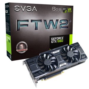 EVGA GeForce GTX 1060 6GB FTW2 (06G-P4-6766-KR)
