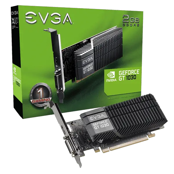 EVGA GeForce GT 1030 SC Passive 2GB