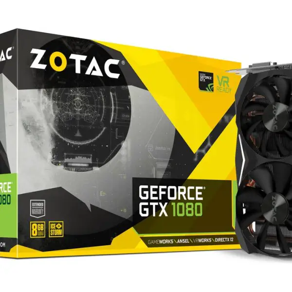 ZOTAC GeForce GTX 1080 Mini 8GB (ZT-P10800H-10P)