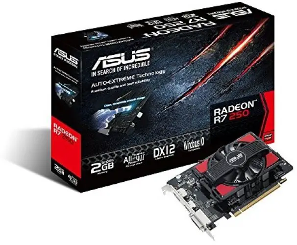 Asus Radeon R7 250 Best Graphics Cards $100
