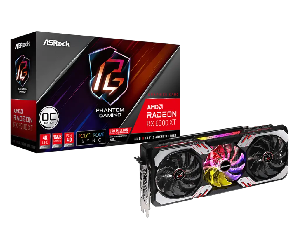 AMD Radeon RX 6900 XT Phantom Gaming D 16G OC