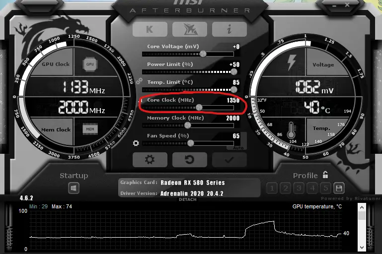 Core Clock Overclock Overclocking your GPU