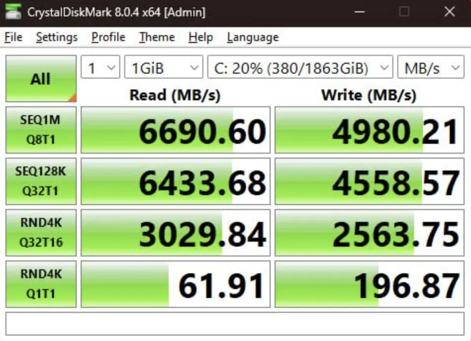 Crucial PCI-e 4.0 ssd