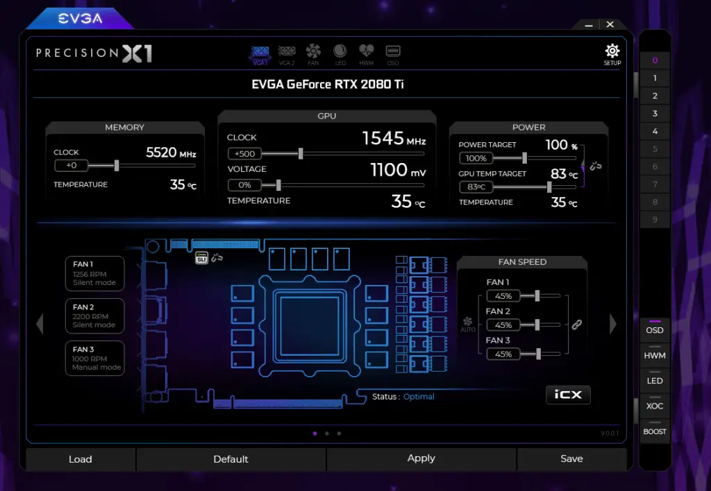 how to use evga precision x 6.2.3