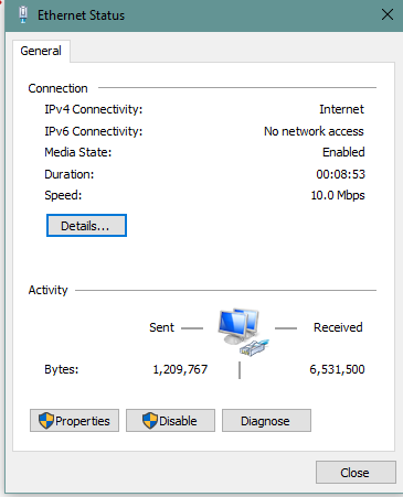 nvidia nforce 10 100 mbps ethernet not connecting