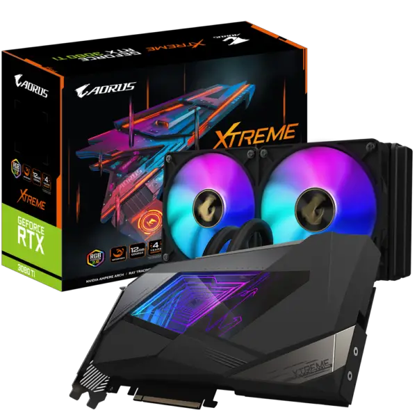 Gigabyte AORUS GeForce RTX 3080 Ti XTREME WATERFORCE 12G (GV-N308TAORUSX W-12GD)