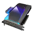 Gigabyte AORUS GeForce RTX 3090 XTREME WATERFORCE WB 24G angle 2