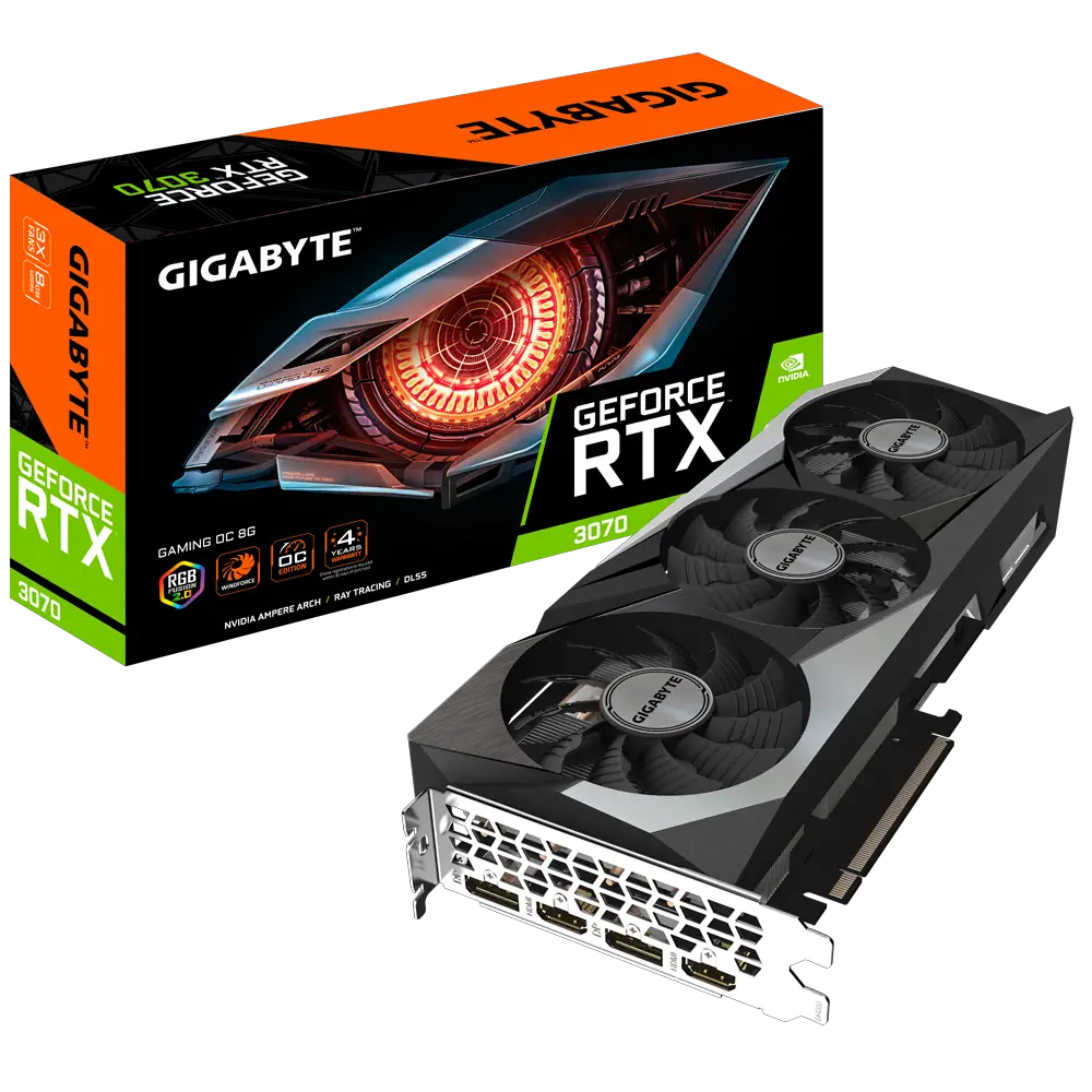 Gigabyte GeForce RTX 3070 OC 8GB