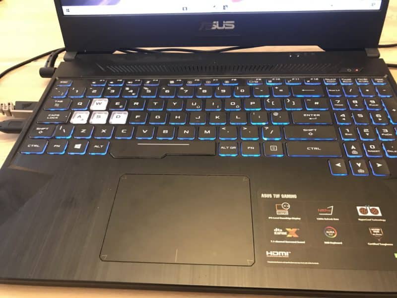 Asus TUF FX505DU Gaming Laptop Review & Benchmarks | GPUSpecs.com