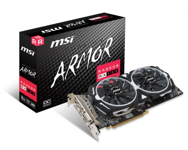 MSI AMD RX 580 ARMOR 8G OC
