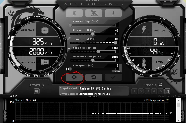 mining msi afterburner