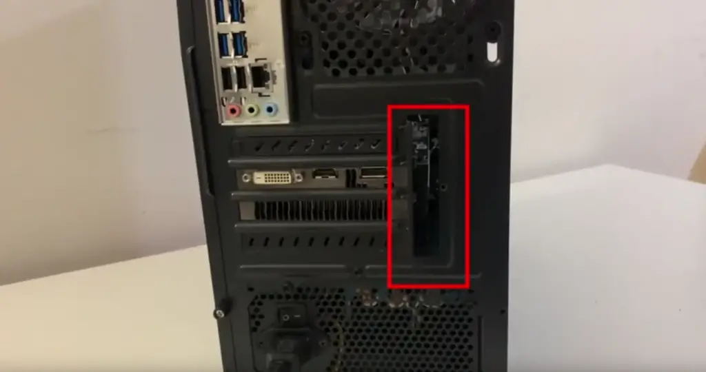 PCIE cover Missing