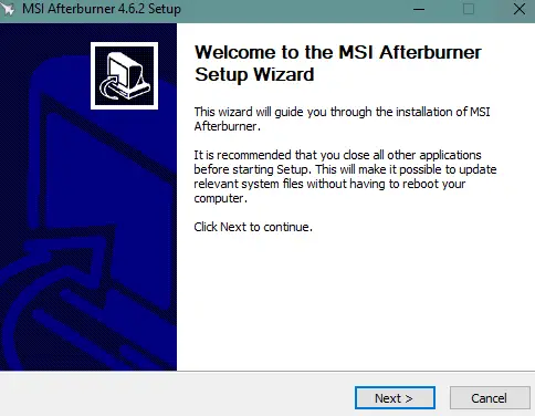 install afterburner 2